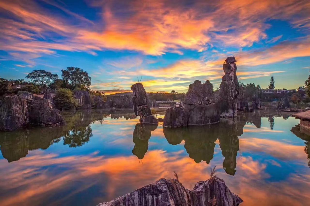 Stone Forest Mijia Guest House Shilin Exteriör bild